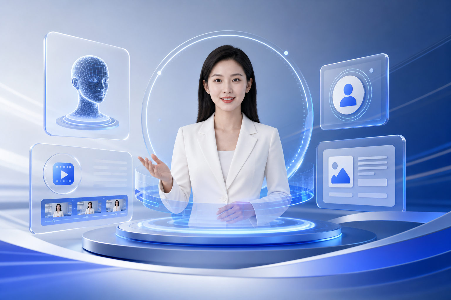 AI 数字分身新功能上线：贵州灵启科技发布更新，口播视频制作更省事 封面图