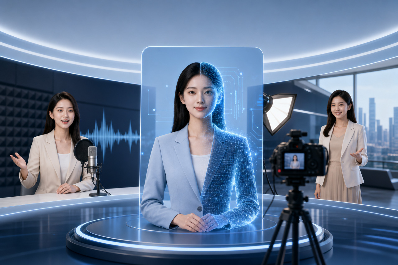 AI数字分身怎么选?对比传统口播与真人出镜的优缺点